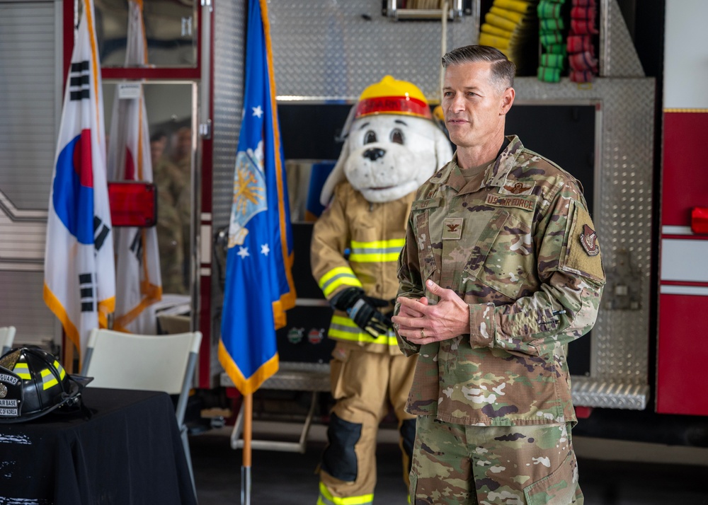 Fire Prevention Week at Osan Air Base