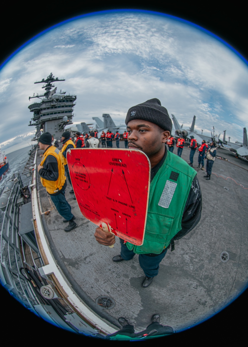 George Washington Conducts Fueling-at-Sea Evolution