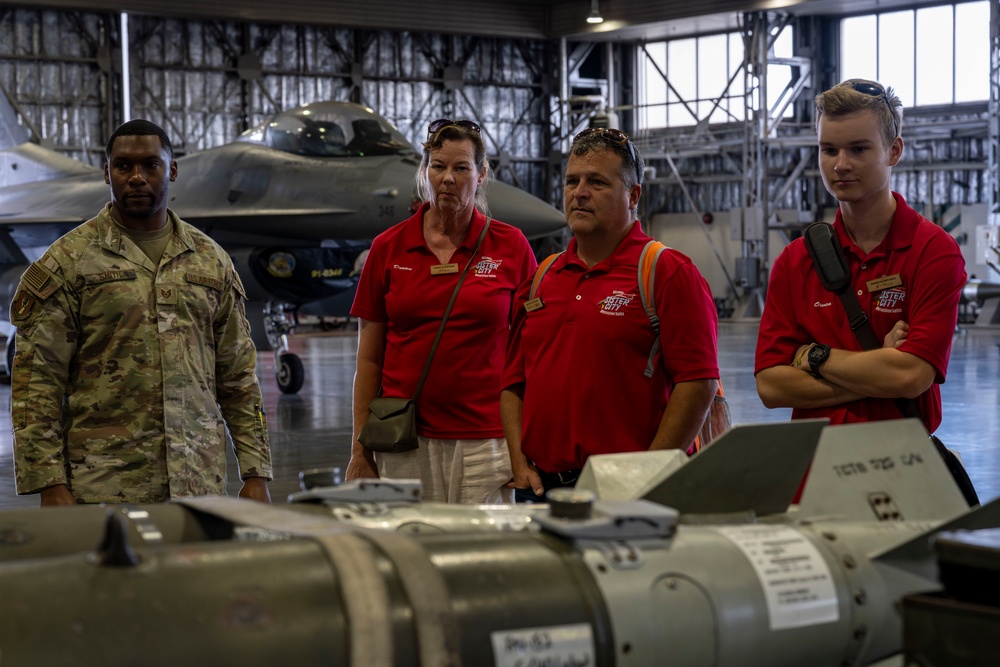 Sister city delegates tour Misawa Air Base