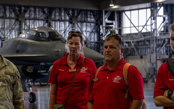 Sister city delegates tour Misawa Air Base