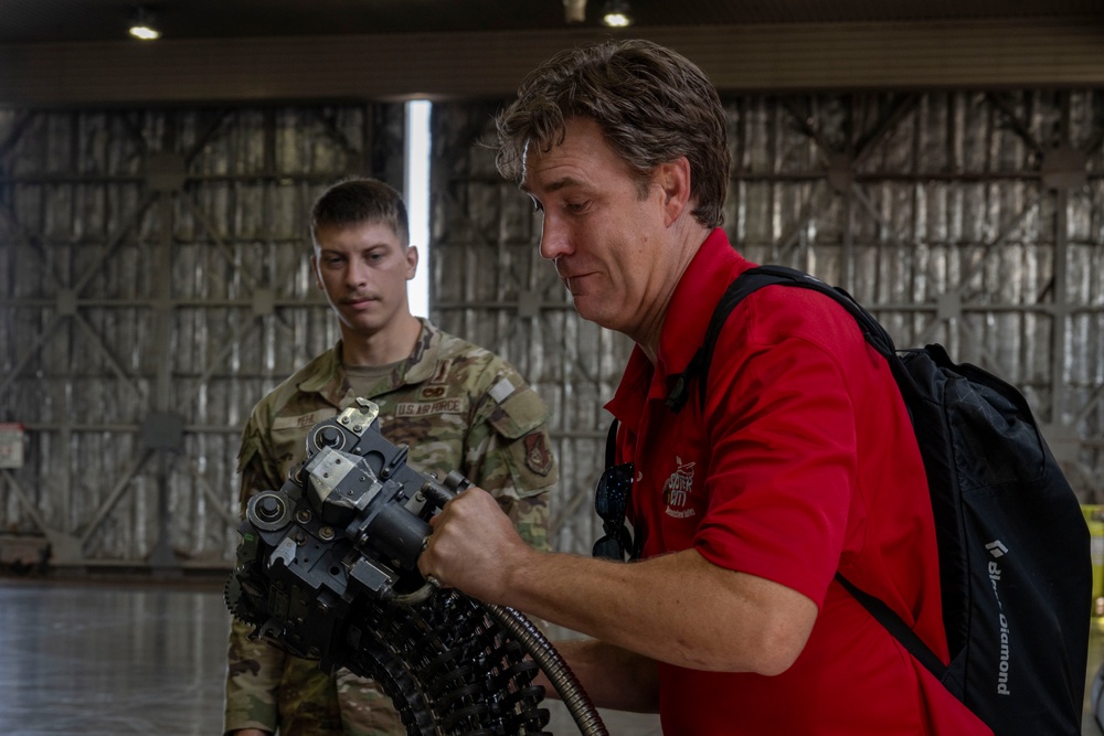 Sister city delegates tour Misawa Air Base