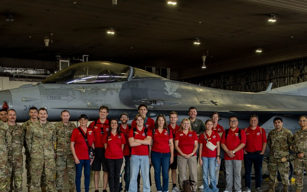 Sister city delegates tour Misawa Air Base