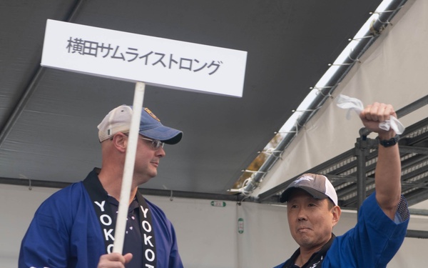 Yokota leadership meets community leaders for annual Mizuho, Musashimurayama festivals