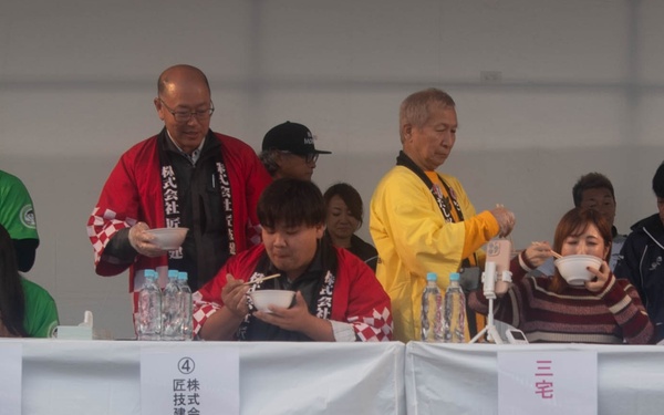 Yokota leadership meets community leaders for annual Mizuho, Musashimurayama festivals