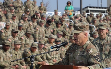 Maj. Gen. Taylor's Farewell Ceremony