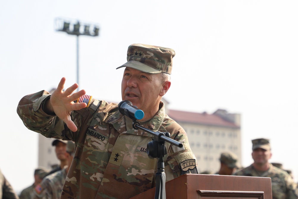 Maj. Gen. Taylor's Farewell Ceremony