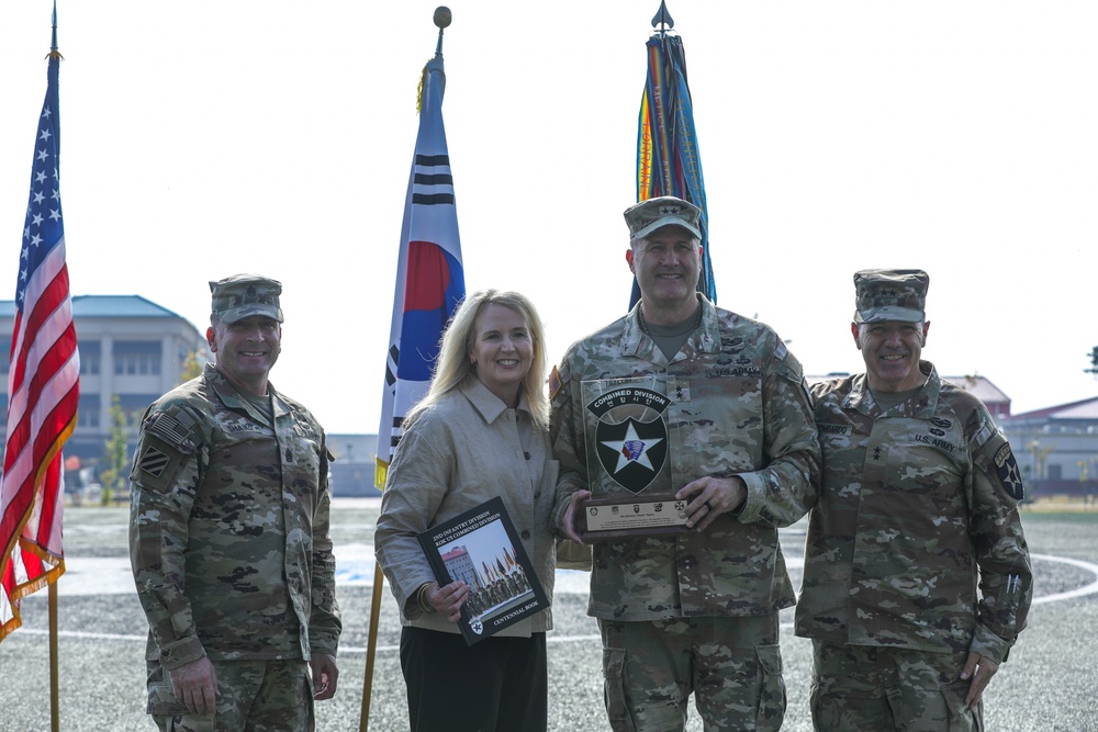 Maj. Gen. Taylor's Farewell Ceremony