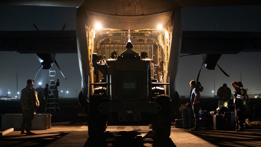 U.S. Air Force with 374th Operations Group Arrive in Philippines to Support Foreign Disaster Relief Operations
