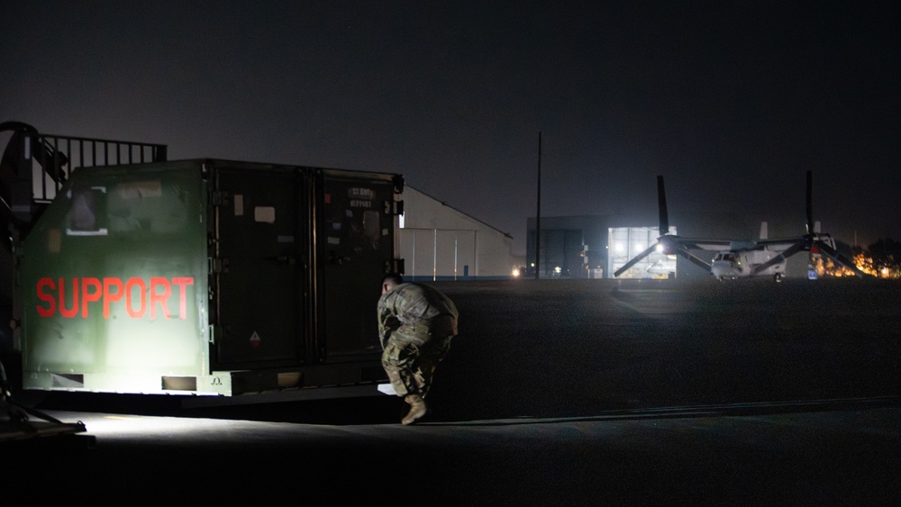 U.S. Air Force with 374th Operations Group Arrive in Philippines to Support Foreign Disaster Relief Operations
