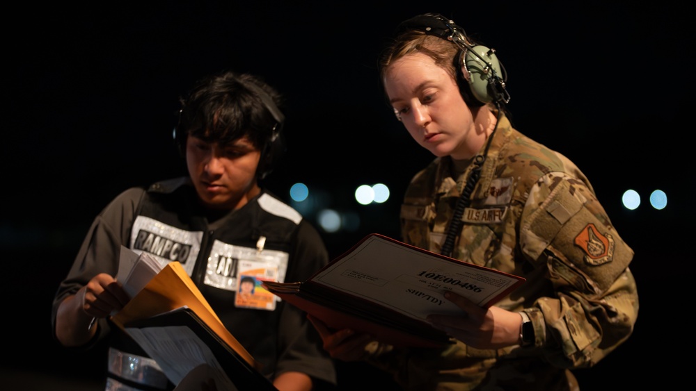 U.S. Air Force with 374th Operations Group Arrive in Philippines to Support Foreign Disaster Relief Operations