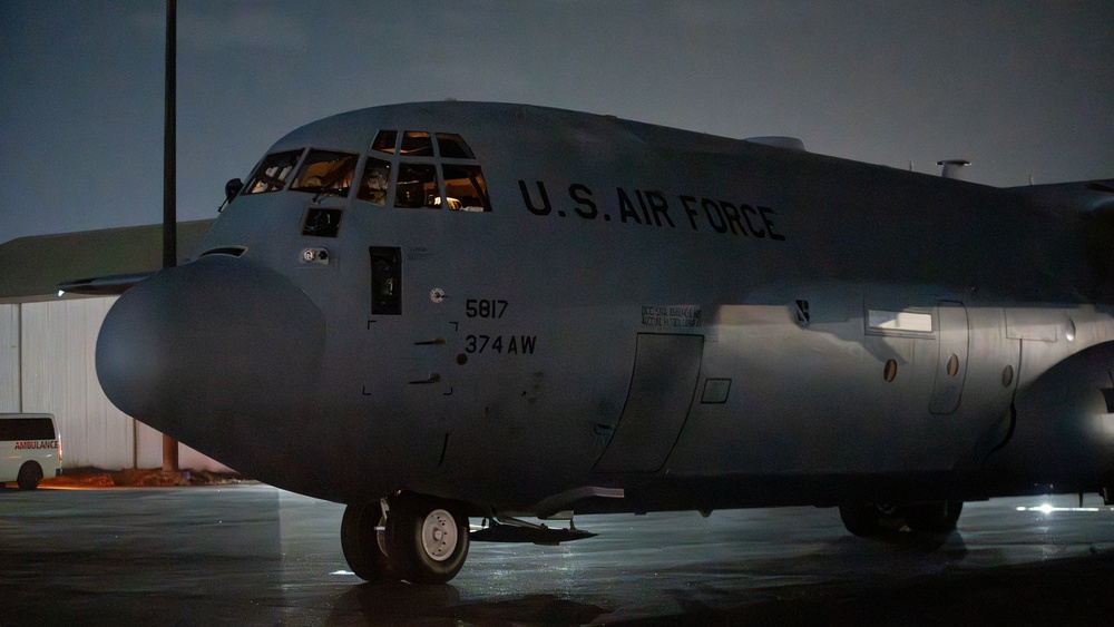 U.S. Air Force with 374th Operations Group Arrive in Philippines to Support Foreign Disaster Relief Operations