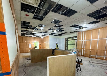 UPDATE: $1.6 Million USAG Humphreys Command Group Renovation Continues