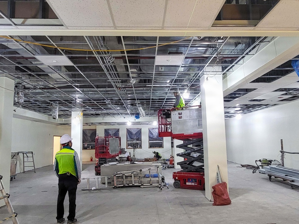 UPDATE: $1.6 Million USAG Humphreys Command Group Renovation Continues