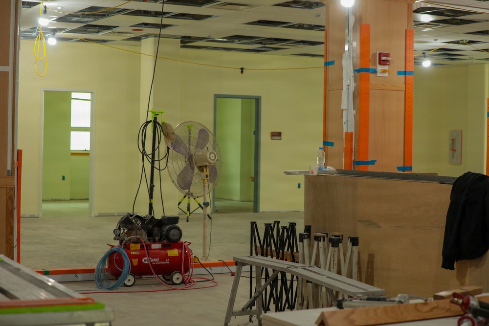 UPDATE: $1.6 Million USAG Humphreys Command Group Renovation Continues