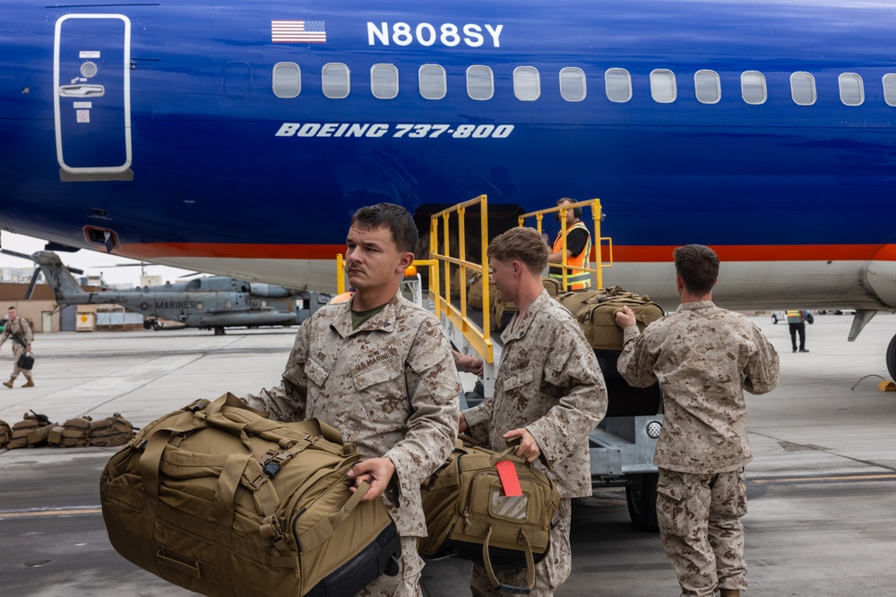 8th ESB Marines deploy to Arizona for southern border mission