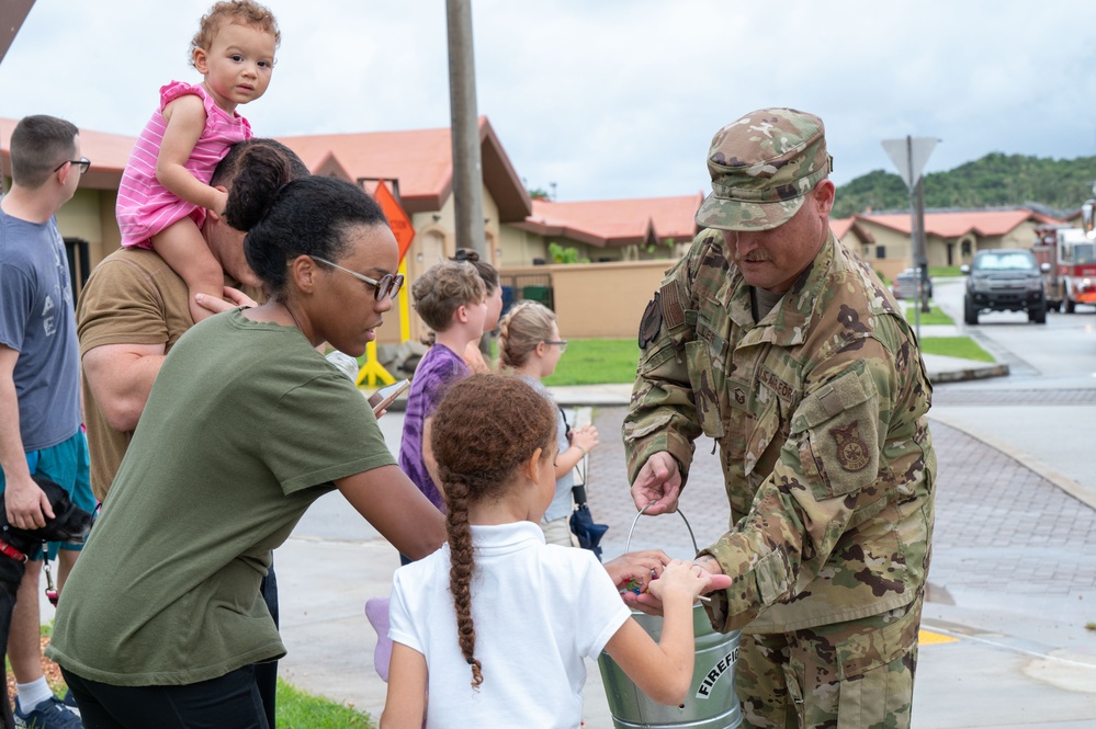 Andersen AFB Fire Department hosts Fire Prevention Week Parade