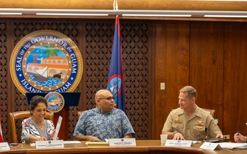 Civil-Military Coordination Council Meeting convened at the Ricardo J. Bordallo Complex in Adelup