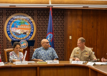 Civil-Military Coordination Council Meeting convened at the Ricardo J. Bordallo Complex in Adelup