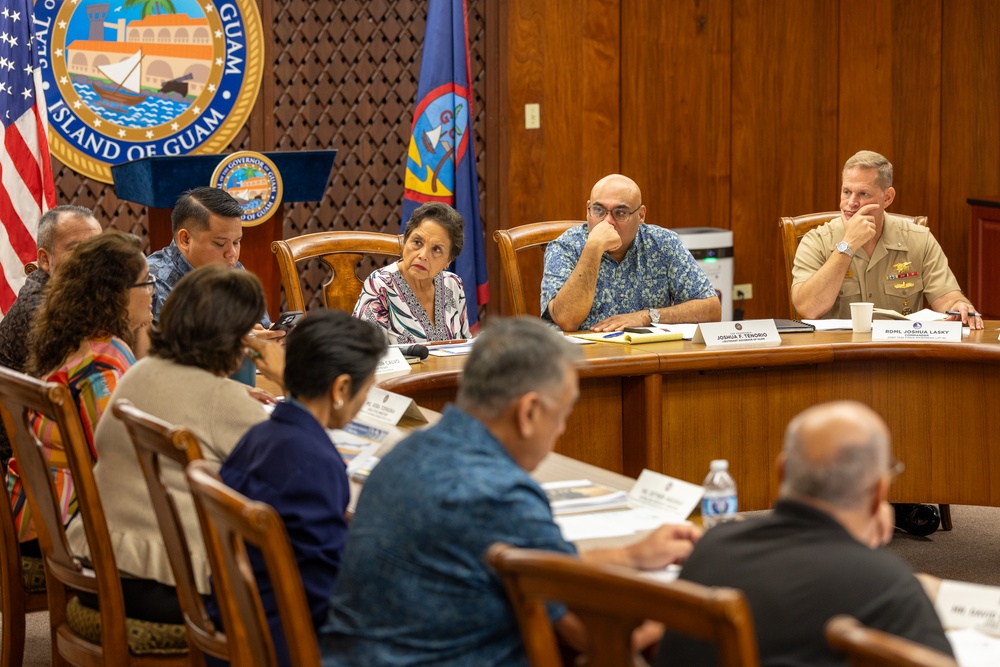 Civil-Military Coordination Council Meeting convened at the Ricardo J. Bordallo Complex in Adelup