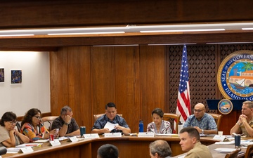 Civil-Military Coordination Council Meeting convened at the Ricardo J. Bordallo Complex in Adelup