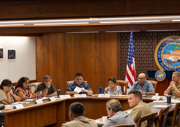 Civil-Military Coordination Council Meeting convened at the Ricardo J. Bordallo Complex in Adelup