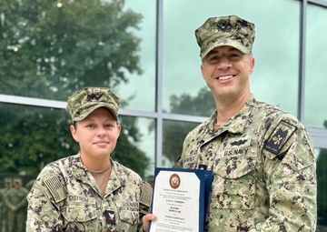 BU3 Lindstrom Recognized for Outstanding Performance