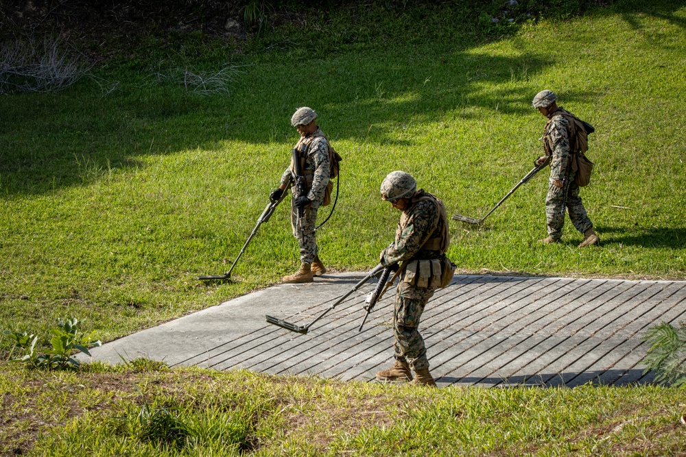 9th Engineer Support Battalion conducted clearance FEX