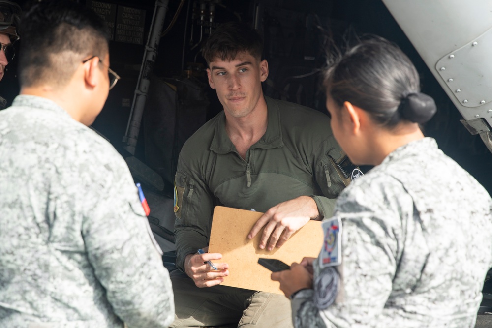 U.S. Marines with 1st MAW, MRF-SEA Deliver Supplies at Clark Air Base, Philippines in Support of Foreign Disaster Relief Operations