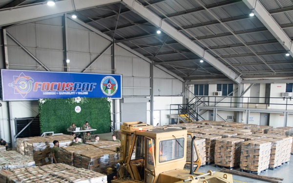 U.S. Marines with 1st MAW, MRF-SEA Deliver Supplies at Clark Air Base, Philippines in Support of Foreign Disaster Relief Operations