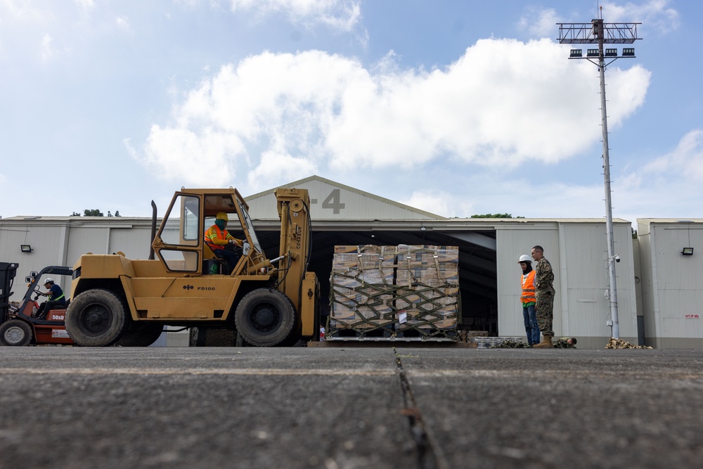 U.S. Marines with MRF-SEA, 1st MAW Support Foreign Disaster Relief Operations in Philippines