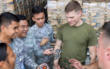 U.S. Marines with MRF-SEA, 1st MAW Support Foreign Disaster Relief Operations in Philippines