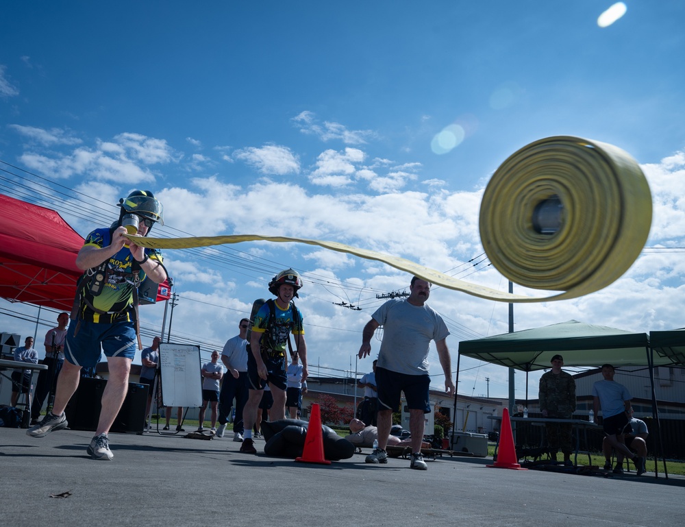 Samurai Challenge: Sports Day sees wing-wide attendance for multi-sport teambuilding
