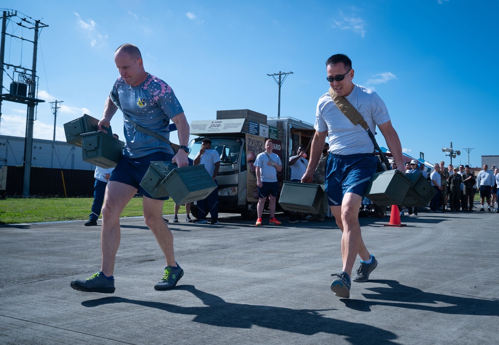 Samurai Challenge: Sports Day sees wing-wide attendance for multi-sport teambuilding