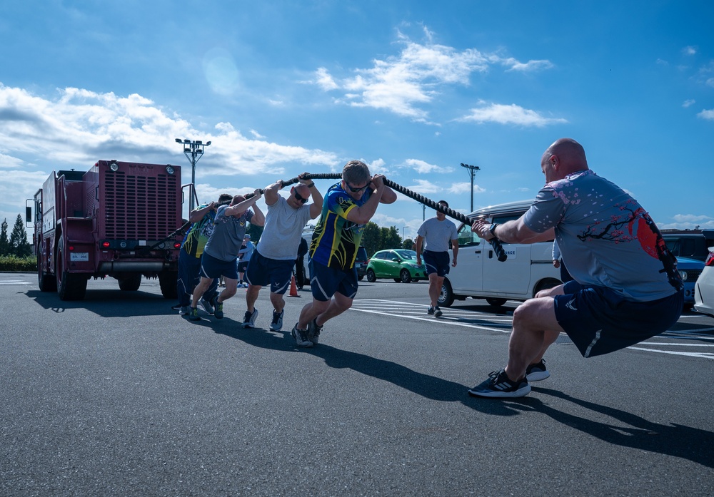 Samurai Challenge: Sports Day sees wing-wide attendance for multi-sport teambuilding
