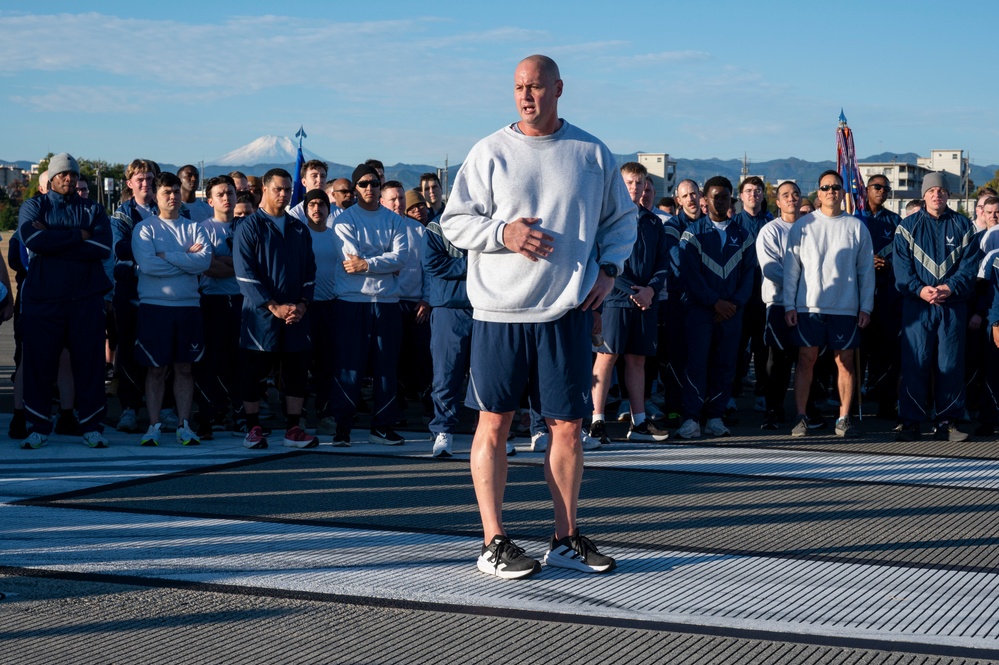 374 AW runs to commemorate Veterans Day