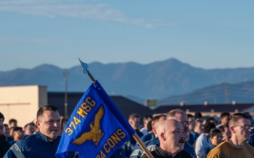 374 AW runs to commemorate Veterans Day