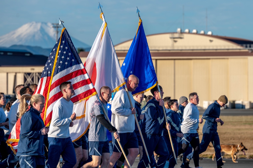 374 AW runs to commemorate Veterans Day