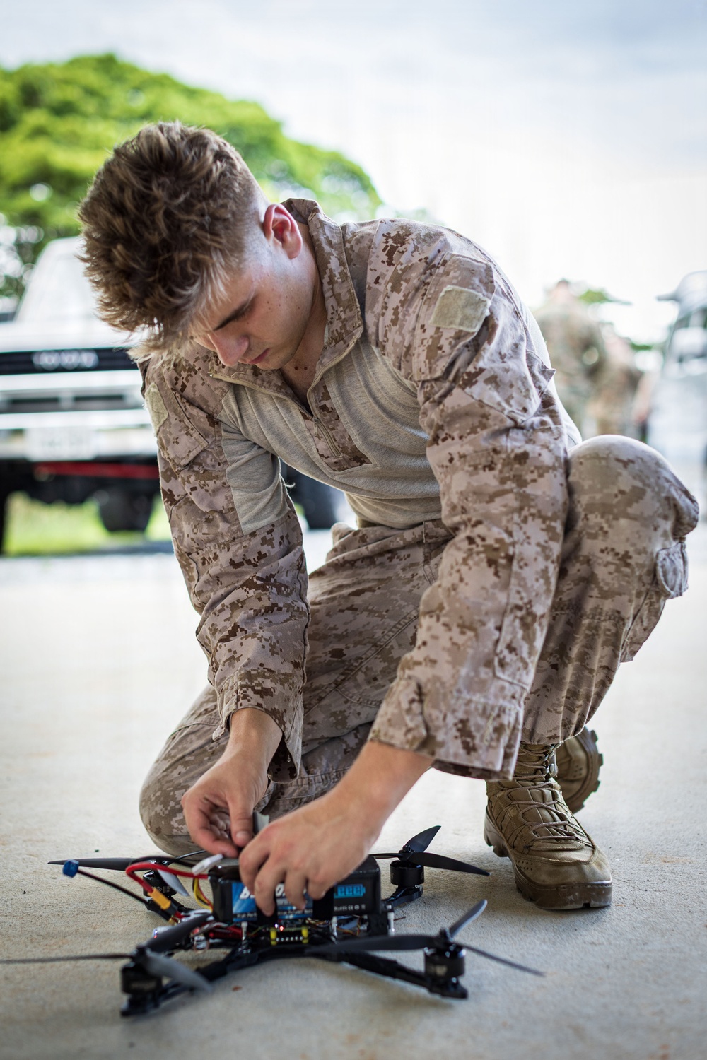 Marines with EOTG conduct Unmanned Aircraft Systems course