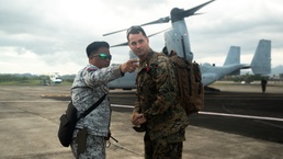 U.S. Marines Support Delivery of Family Food Packs in Philippines During Foreign Disaster Relief Operations