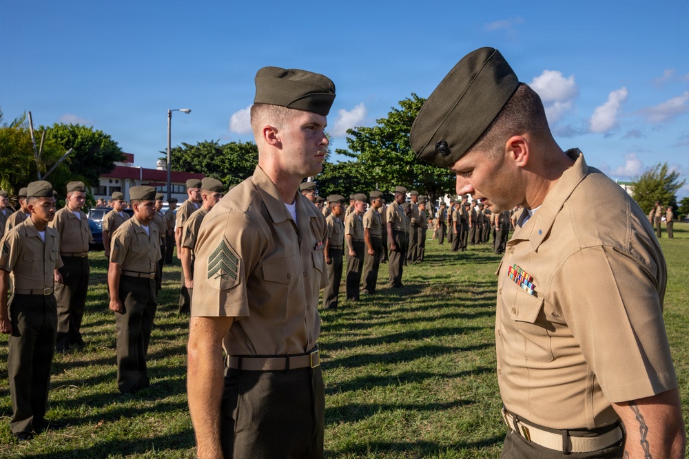 3rd Maintenance Battalion Uniform inspection