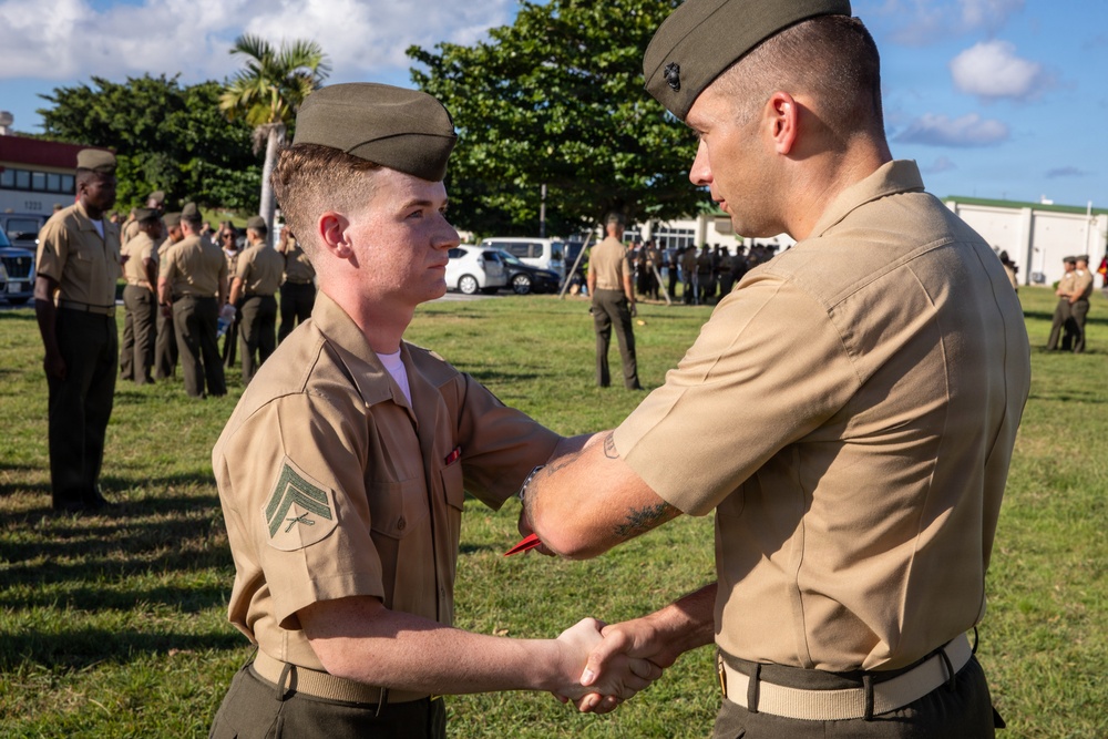 3rd Maintenance Battalion Uniform inspection