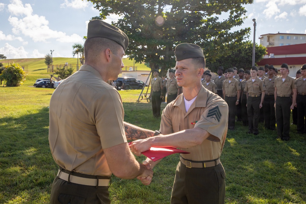 3rd Maintenance Battalion Uniform inspection