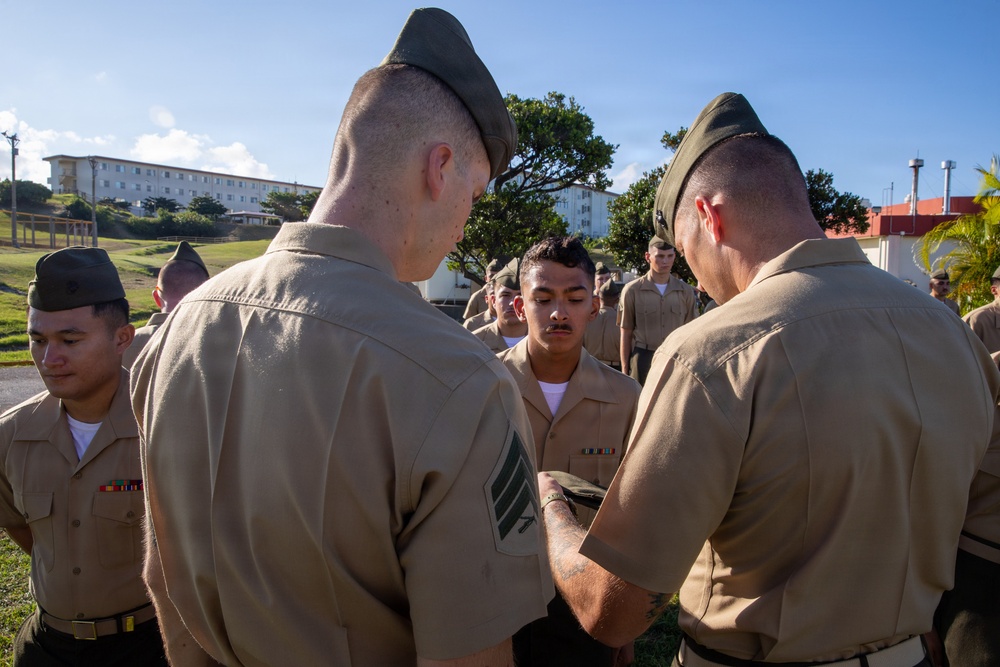 3rd Maintenance Battalion Uniform inspection