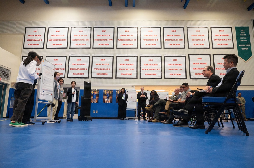 Yokota High School hosts DODEA, MOFA SEED event