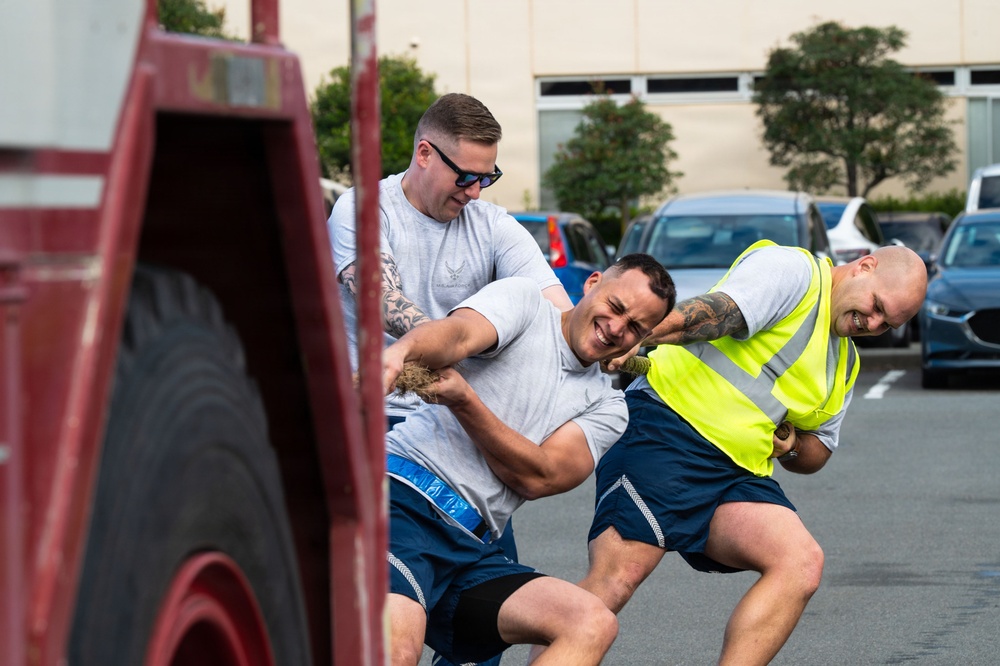 Samurai Challenge: Sports Day sees wing-wide attendance for multi-sport teambuilding