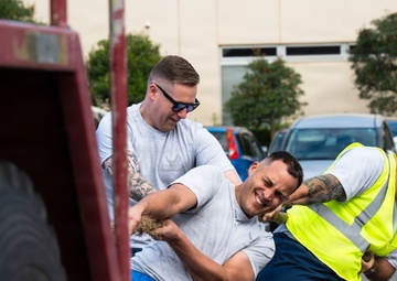 Samurai Challenge: Sports Day sees wing-wide attendance for multi-sport teambuilding