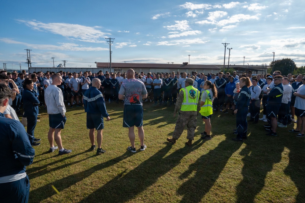 Samurai Challenge: Sports Day sees wing-wide attendance for multi-sport teambuilding