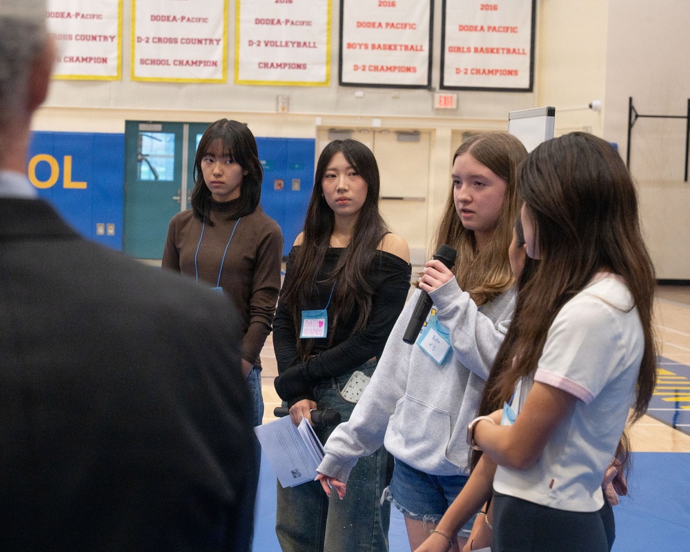 Yokota High School hosts DODEA, MOFA SEED event