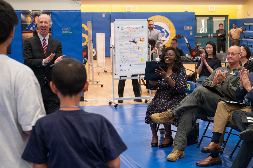 Yokota High School hosts DODEA, MOFA SEED event