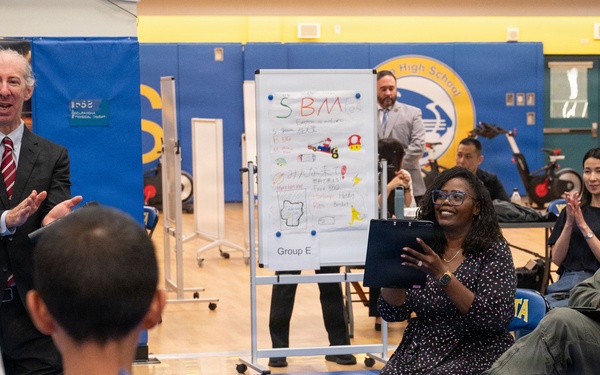 Yokota High School hosts DODEA, MOFA SEED event